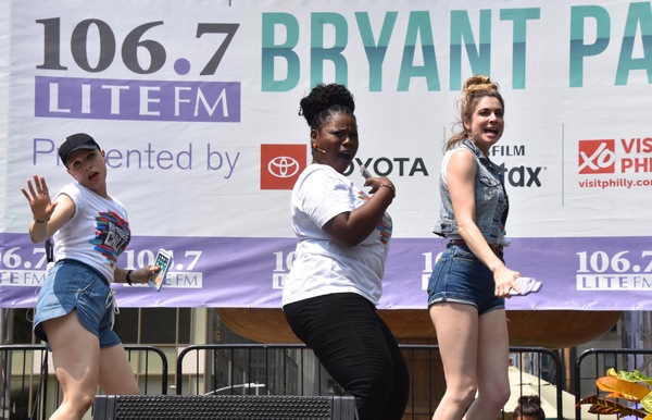 Photo Coverage: The Cast of BE MORE CHILL and More Perform at Broadway in Bryant Park Image