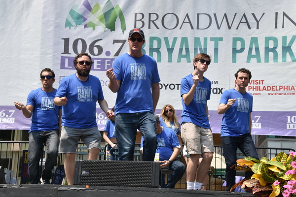 Photo Coverage: The Cast of BE MORE CHILL and More Perform at Broadway in Bryant Park Image