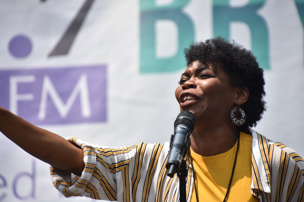 Photo Coverage: The Cast of BE MORE CHILL and More Perform at Broadway in Bryant Park Image