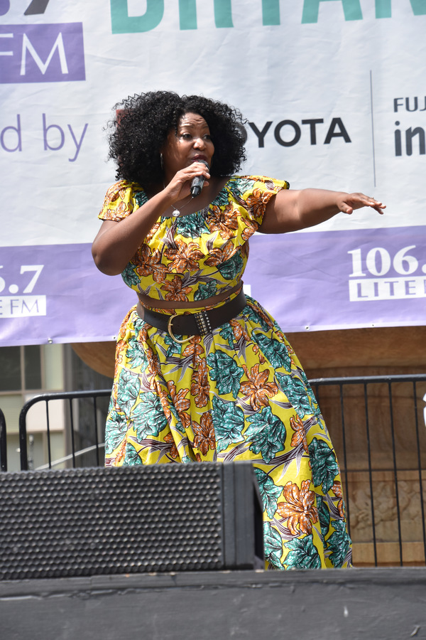 Photo Coverage: The Cast of BE MORE CHILL and More Perform at Broadway in Bryant Park Image