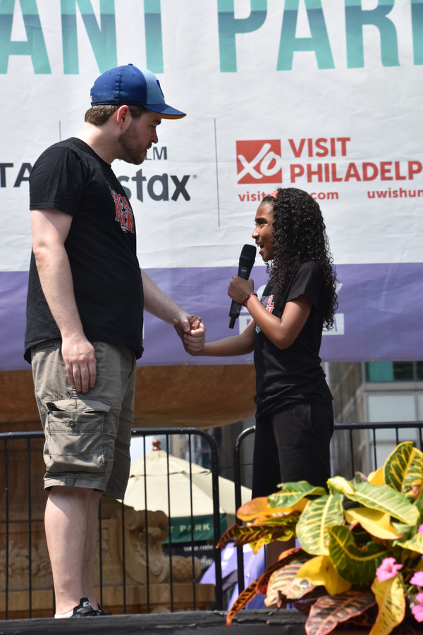 Photo Coverage: The Cast of BE MORE CHILL and More Perform at Broadway in Bryant Park Image