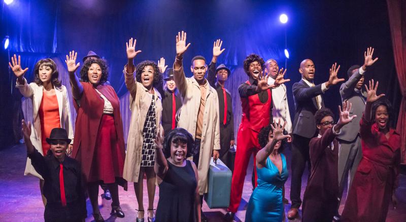 Review: No Sleepin' on the Job in DREAMGIRLS at The Cupcake Theater Image