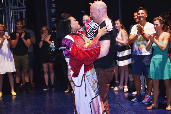 Photo Flash: PRETTY WOMAN Legacy Robe Goes to Matthew Stocke! Image