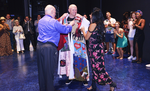 Photo Flash: PRETTY WOMAN Legacy Robe Goes to Matthew Stocke! Image