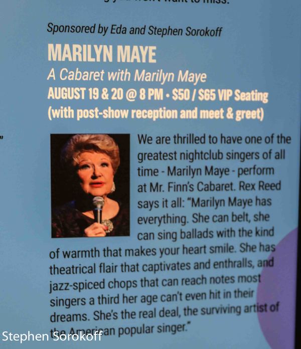 Photo Coverage: Marilyn Maye Thrills at Mr. Finn's Cabaret Image