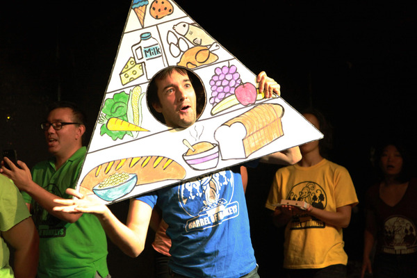 Photo Flash: Inside Barrel of Monkeys' THAT'S WEIRD, GRANDMA: Stories About Food Image