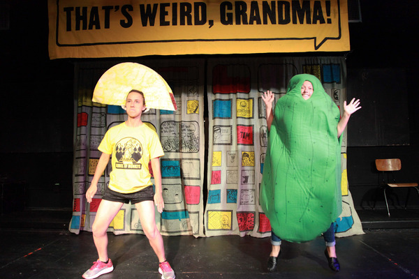Photo Flash: Inside Barrel of Monkeys' THAT'S WEIRD, GRANDMA: Stories About Food Image