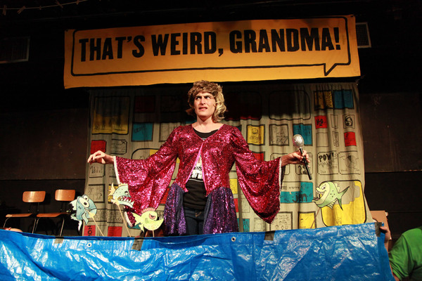 Photo Flash: Inside Barrel of Monkeys' THAT'S WEIRD, GRANDMA: Stories About Food Image