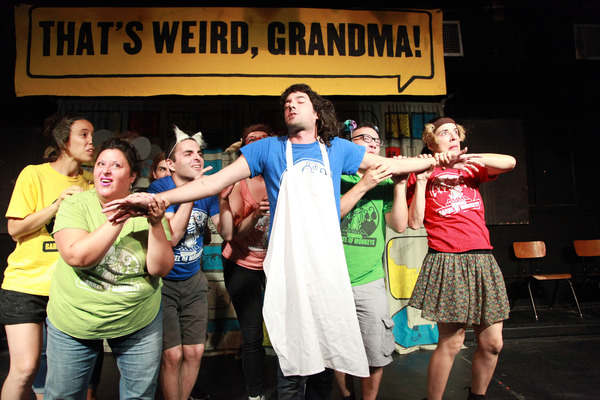 Photo Flash: Inside Barrel of Monkeys' THAT'S WEIRD, GRANDMA: Stories About Food Image