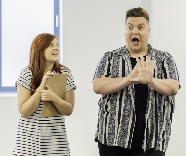 Photo Flash: Get a First Look at Rob Houchen and More in Rehearsal For EUGENIUS! Image