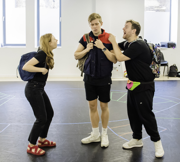 Photo Flash: Get a First Look at Rob Houchen and More in Rehearsal For EUGENIUS! Image