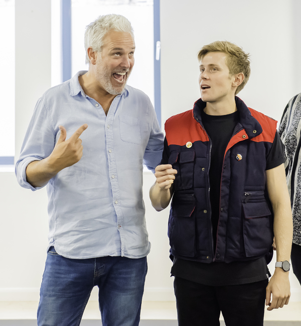 Photo Flash: Get a First Look at Rob Houchen and More in Rehearsal For EUGENIUS! Image