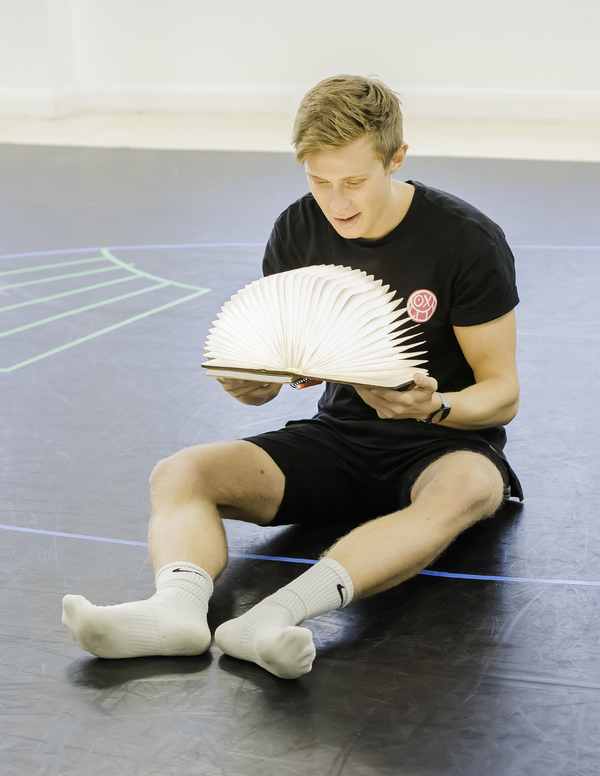 Photo Flash: Get a First Look at Rob Houchen and More in Rehearsal For EUGENIUS! Image