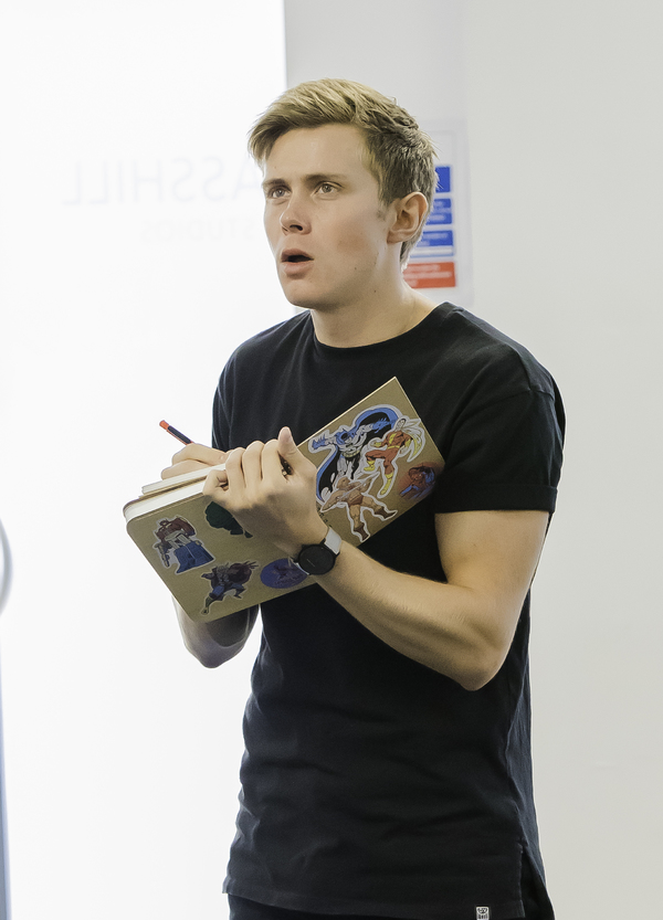 Photo Flash: Get a First Look at Rob Houchen and More in Rehearsal For EUGENIUS! Image