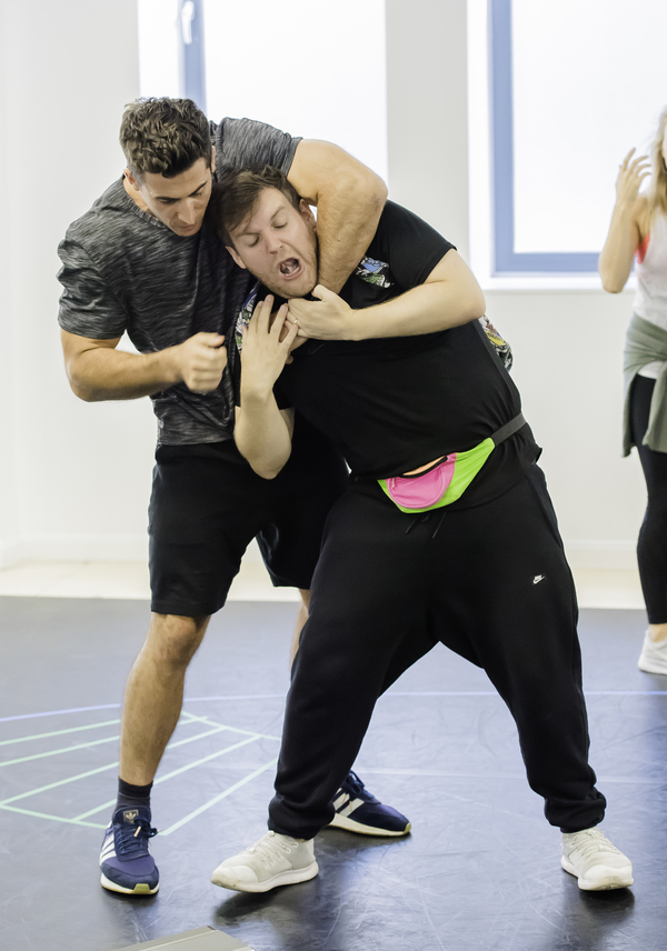 Photo Flash: Get a First Look at Rob Houchen and More in Rehearsal For EUGENIUS! Image