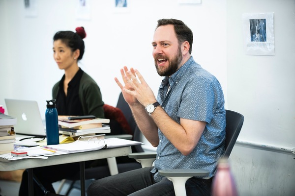Photo Flash: In Rehearsal with Janet McTeer & Company for BERNHARDT/HAMLET! Image