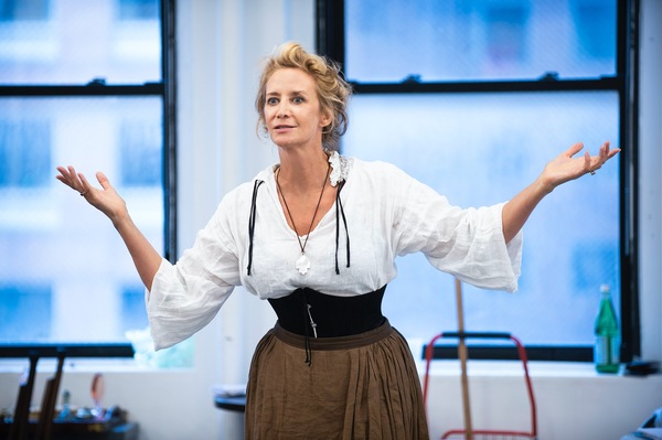 Photo Flash: In Rehearsal with Janet McTeer & Company for BERNHARDT/HAMLET! Image