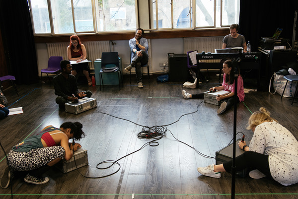 Photo Flash: Inside Rehearsal For WASTED at Southwark Playhouse Image