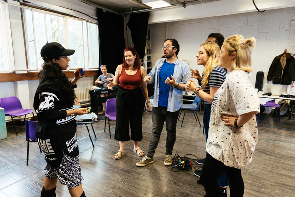 Photo Flash: Inside Rehearsal For WASTED at Southwark Playhouse Image