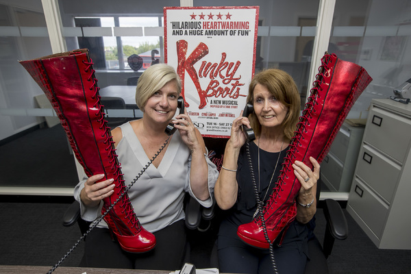Photo Flash: The Famous KINKY BOOTS Themselves Strut Into Wolverhampton Ahead of October Opening Image