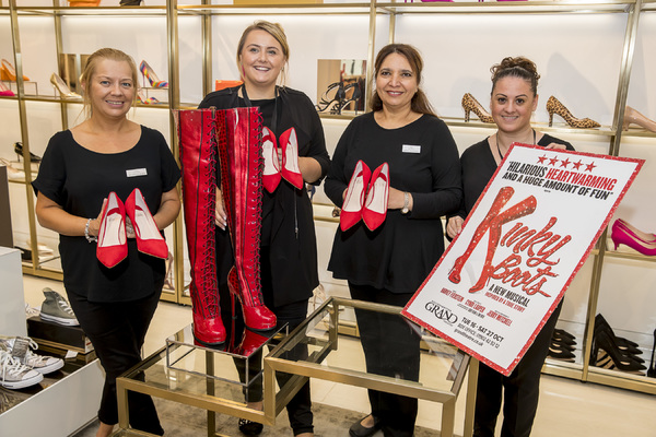 Photo Flash: The Famous KINKY BOOTS Themselves Strut Into Wolverhampton Ahead of October Opening Image
