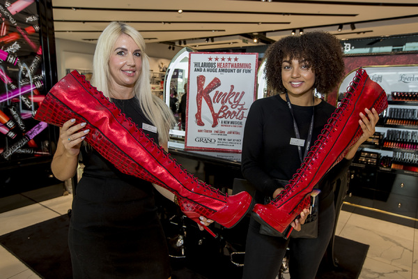 Photo Flash: The Famous KINKY BOOTS Themselves Strut Into Wolverhampton Ahead of October Opening Image
