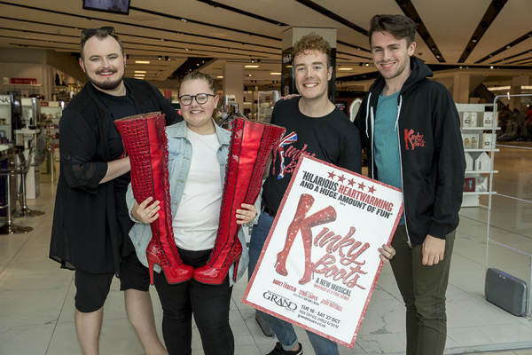 Photo Flash: The Famous KINKY BOOTS Themselves Strut Into Wolverhampton Ahead of October Opening Image