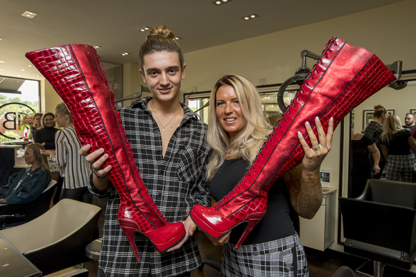 Photo Flash: The Famous KINKY BOOTS Themselves Strut Into Wolverhampton Ahead of October Opening Image