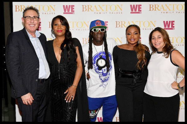 Marc Juris, Traci Braxton, Flavor Flav, Phaedra Parks, Lauren Gellert Photo