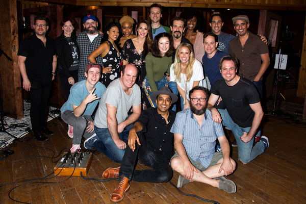 Photo Coverage: GETTIN' THE BAND BACK TOGETHER Hits the Recording Studio! Image