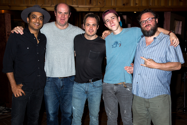 Photo Coverage: GETTIN' THE BAND BACK TOGETHER Hits the Recording Studio! Image