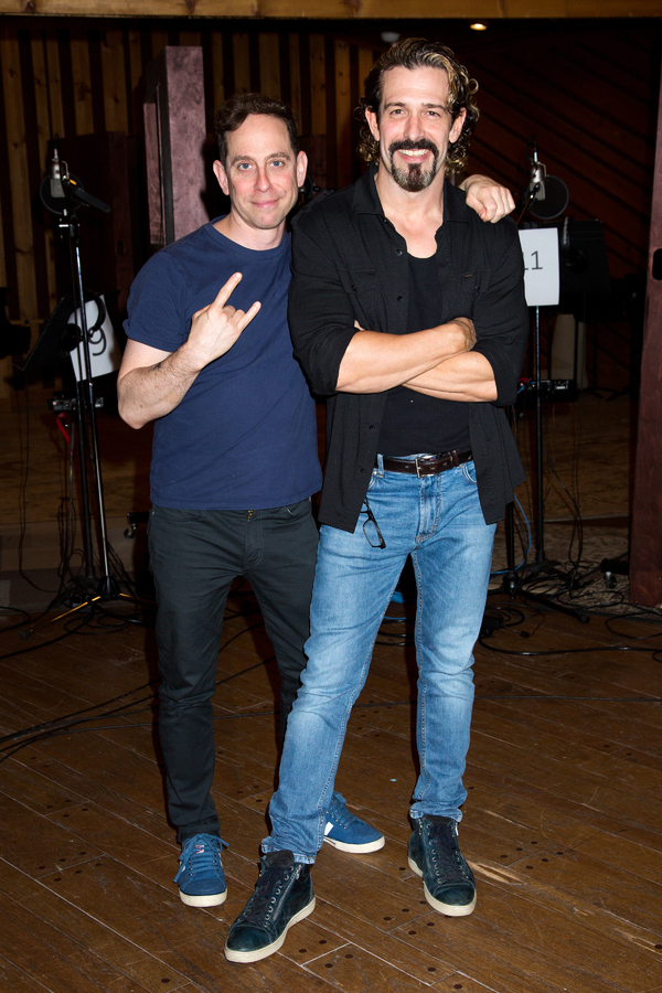 Photo Coverage: GETTIN' THE BAND BACK TOGETHER Hits the Recording Studio! Image