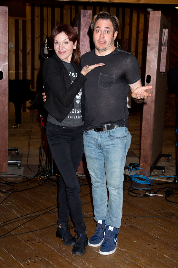 Photo Coverage: GETTIN' THE BAND BACK TOGETHER Hits the Recording Studio! Image