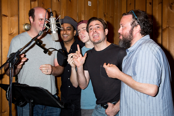 Photo Coverage: GETTIN' THE BAND BACK TOGETHER Hits the Recording Studio! Image