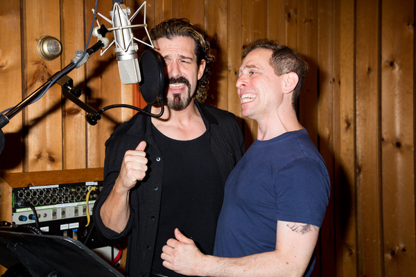 Photo Coverage: GETTIN' THE BAND BACK TOGETHER Hits the Recording Studio! Image