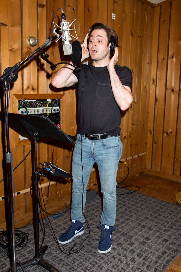 Photo Coverage: GETTIN' THE BAND BACK TOGETHER Hits the Recording Studio! Image