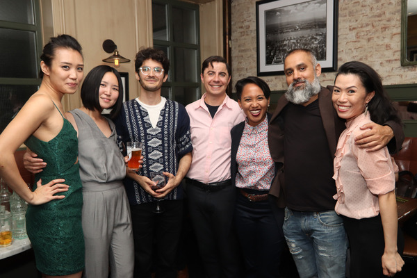 Kim Wong, Kimie Nishikawa, Reza Bejhat, Toby Algya, Ysabel Jasa, Rajesh Bose and Vane Photo