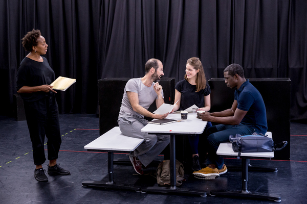 Photo Flash: Inside Rehearsal For DISTANCE at the Park Theatre Image