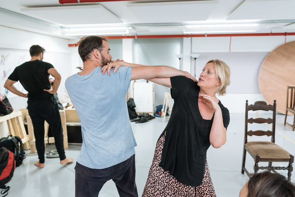 Photo Flash: In Rehearsal with HOGARTH'S PROGRESS Image