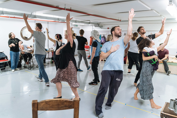 Photo Flash: In Rehearsal with HOGARTH'S PROGRESS Image