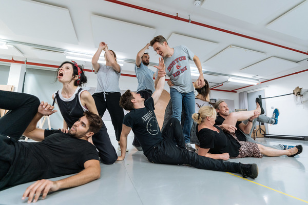 Photo Flash: In Rehearsal with HOGARTH'S PROGRESS Image