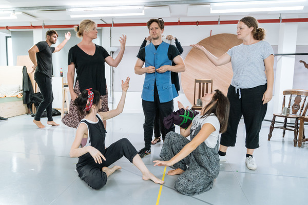 Photo Flash: In Rehearsal with HOGARTH'S PROGRESS Image