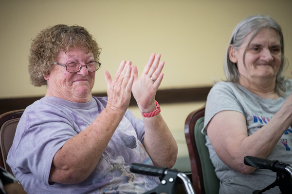 Photo Flash: LES MISERABLES National Tour Cast Performs with Sing For Your Seniors in Denver Image