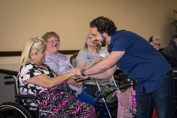 Photo Flash: LES MISERABLES National Tour Cast Performs with Sing For Your Seniors in Denver 