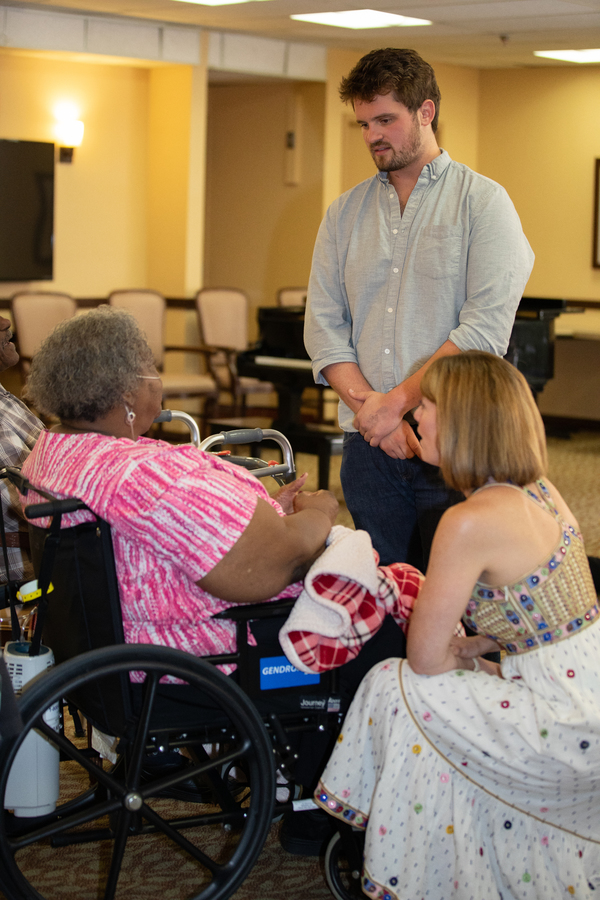 Photo Flash: LES MISERABLES National Tour Cast Performs with Sing For Your Seniors in Denver Image