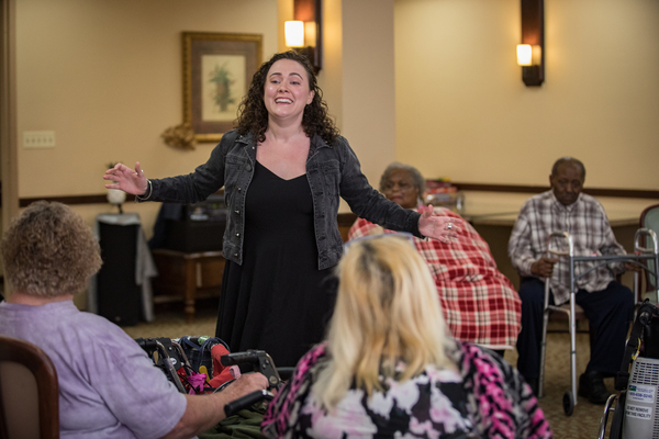 Photo Flash: LES MISERABLES National Tour Cast Performs with Sing For Your Seniors in Denver 