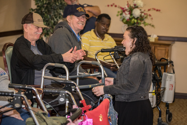 Photo Flash: LES MISERABLES National Tour Cast Performs with Sing For Your Seniors in Denver 