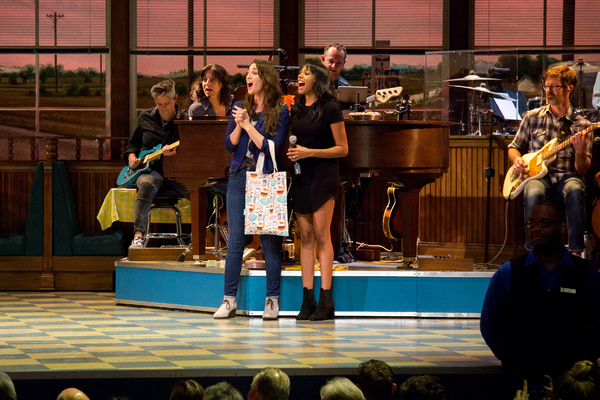 Photo Coverage: Sara Bareilles and Nicolette Robinson Host WAITRESS Cast Album Karaoke Image