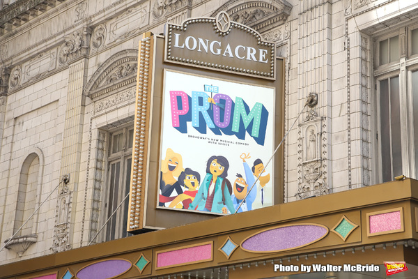 Up on the Marquee: Broadway Gets Dressed for THE PROM!  Image