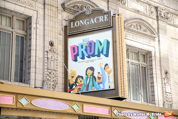 Up on the Marquee: Broadway Gets Dressed for THE PROM!  Image